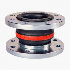 DN100 (4″) Elaflex RedBand EPDM Rubber Bellows - Length 130 mm