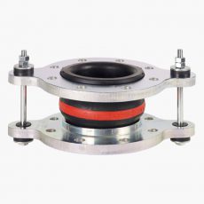 DN125 (5″) Elaflex RedBand EPDM Tied Rubber Bellows - Length 130 mm