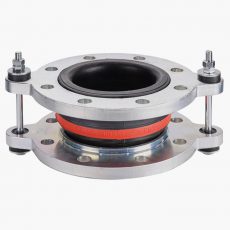 DN150 (6″) Elaflex RedBand EPDM Tied Rubber Bellows - Length 130 mm