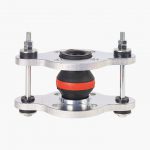 DN40 (1½″) Elaflex RedBand EPDM Tied Rubber Bellows - Length 130 mm