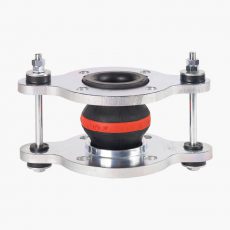 DN65 (2½″) Elaflex RedBand EPDM Tied Rubber Bellows - Length 130 mm