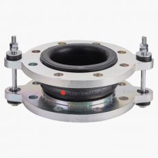 DN150 (6″) Elaflex RedSpot EPDM Tied Rubber Bellows - Length 130 mm