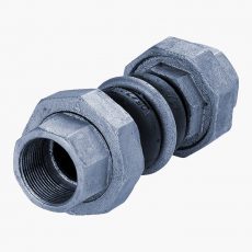 DN40 (1½″) FlexEJ Union EPDM Rubber Bellows - Length 200 mm