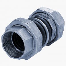 DN80 (3″) FlexEJ Union EPDM Rubber Bellows - Length 240 mm