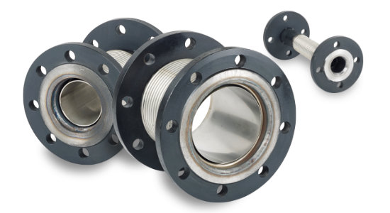 Short Axial metal bellows