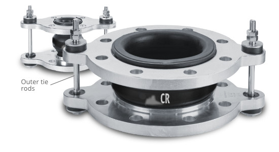 Elaflex BlackBand Outer Tied Bellows