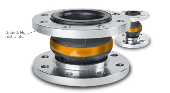 Elaflex OrangeBand ERV-OR Untied Bellows