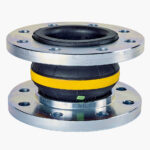 DN100 (4″) Elaflex YellowBand Nitrile Rubber Bellows - Length 130 mm