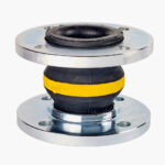 DN65 (2½″) Elaflex YellowBand Nitrile Rubber Bellows - Length 130 mm