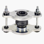 DN40 (1½″) Elaflex BlackBand Chloroprene Tied Rubber Bellows - Length 130 mm