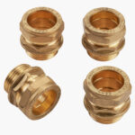 DN25 (1″) FlexEJ male compression fittings for 28 mm copper pipe - 4 pack