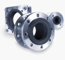 FlexEJ EPDM Flanged Rubber Expansion Bellows